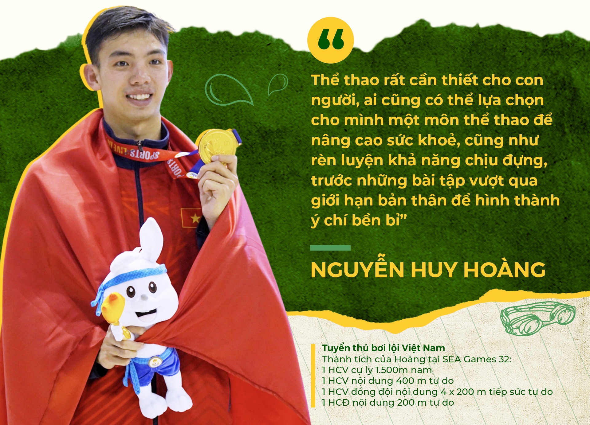 Hành trình rèn ý chí cùng thể thao của tuyển thủ Việt - 12 Hành trình rèn ý chí cùng thể thao của tuyển thủ Việt - 12