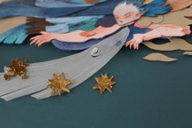 Bộ tranh cắt giấy "Con rồng cháu tiên" của nam sinh gây sốt