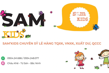 Sam Kids - Chuyên trang mua sắm "siêu chất" cho mẹ và bé