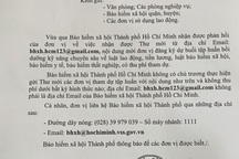 Lãnh đạo BHXH TPHCM lên tiếng về email tổ chức tập huấn có thu phí