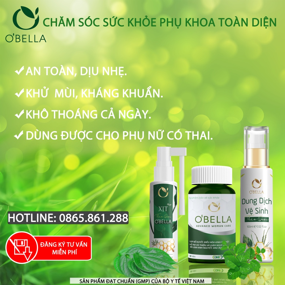 OBELLA - Xua tan nỗi lo viêm nhiễm phụ khoa dai dẳng - 3 OBELLA - Xua tan nỗi lo viêm nhiễm phụ khoa dai dẳng - 3