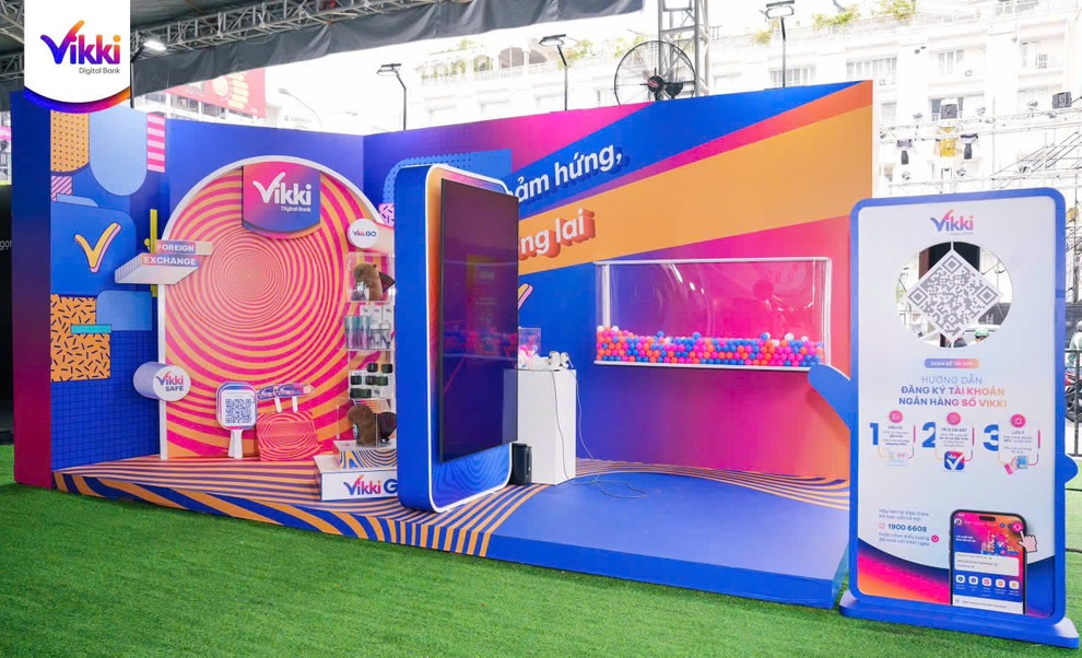 Ngân hàng số Vikki thu hút du khách tại sự kiện Flavor x HOZO Festival 2024 - 1 Ngân hàng số Vikki thu hút du khách tại sự kiện Flavor x HOZO Festival 2024 - 1