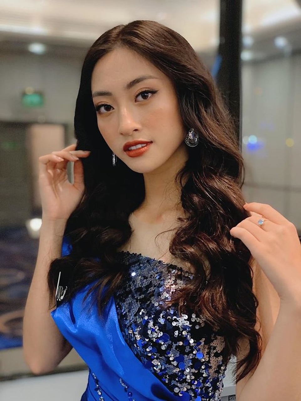 Lương Thuỳ Linh trượt top 10 phần thi Đối đầu tại Hoa hậu Thế giới 2019 - 8 Lương Thuỳ Linh trượt top 10 phần thi Đối đầu tại Hoa hậu Thế giới 2019 - 8