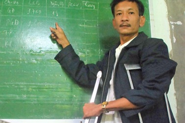 Chuyện thầy Khiêm khuyết tật