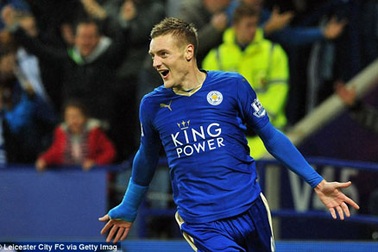 Thành tích ghi bàn của Jamie Vardy bằng Messi và C.Ronaldo cộng lại