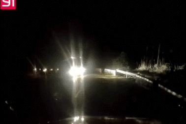 Một tình huống xử lý đáng khâm phục của tài xế xe container