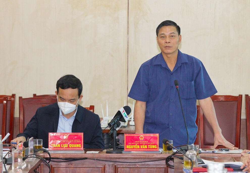 Chủ tịch Hải Phòng kêu gọi người dân hạn chế di chuyển - 1 Chủ tịch Hải Phòng kêu gọi người dân hạn chế di chuyển - 1