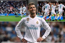 C.Ronaldo đánh gót ghi bàn, Real Madrid “hút chết” trước Bilbao