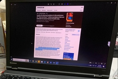 Nghiên cứu độc lập về thuốc lá nung nóng cho kết quả ra sao?