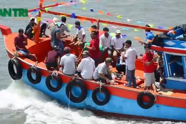 Hoành tráng lễ nghinh Ông tại Cần Giờ