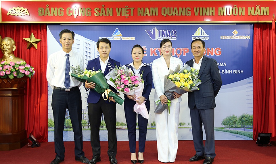 Vina2 ký hợp tác cùng các đơn vị phân phối dự án 3 mặt tiền ở Quy Nhơn - 3
