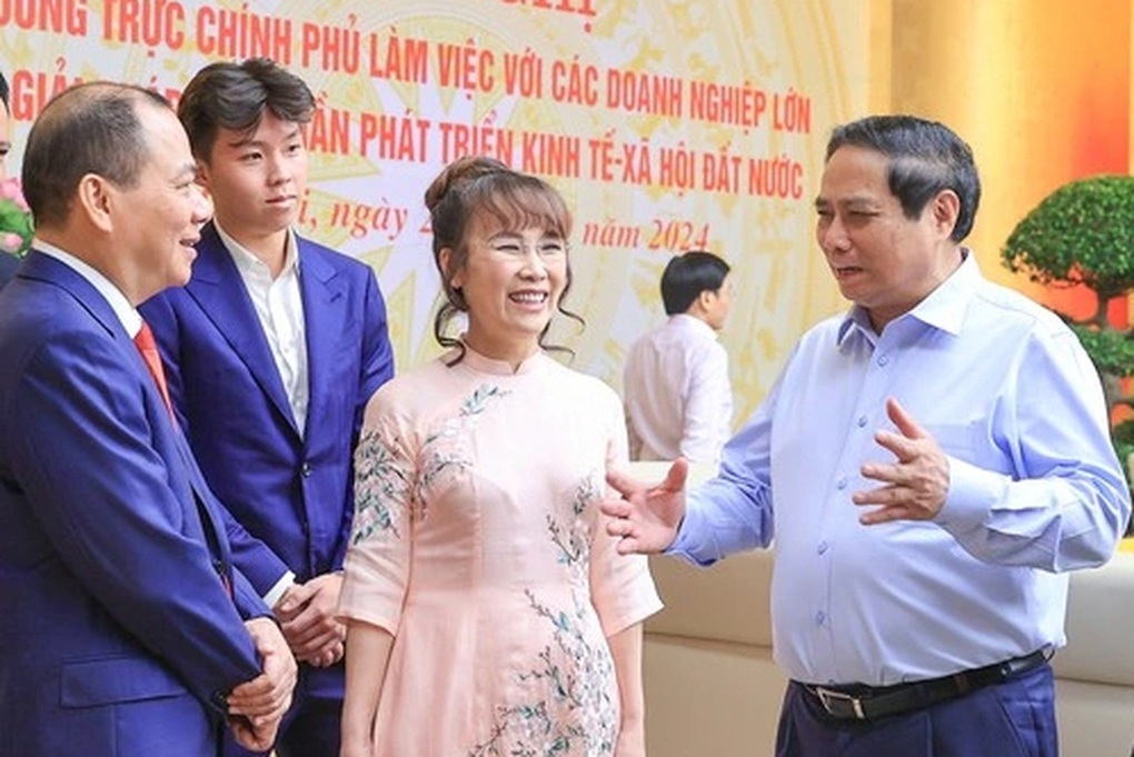 Thủ tướng Phạm Minh Chính gặp gỡ lãnh đạo các doanh nghiệp