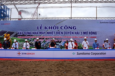 Khởi công nhà máy nhiệt điện gần 2 tỷ đô la