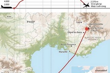 [Infographics] Chuyến bay Germanwings 4U 9525 gặp nạn như thế nào?