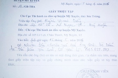 Sóc Trăng: Sự “sốt sắng” khó hiểu của Chi cục THADS huyện Mỹ Xuyên