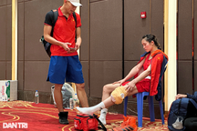 Nguyễn Thị Tâm bị đứt hoàn toàn dây chằng chéo đầu gối