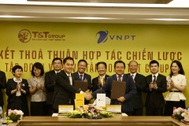 Tập đoàn T&T Group hợp tác chiến lược toàn diện với Tập đoàn VNPT