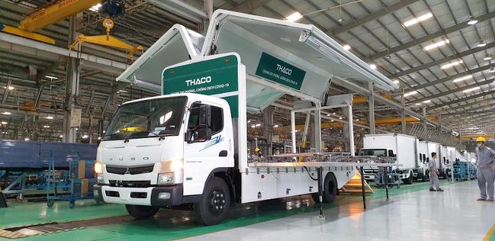 Xe chuyên dụng phục vụ tiêm chủng lưu động Thaco sản xuất có gì đặc biệt? - 5 Xe chuyên dụng phục vụ tiêm chủng lưu động Thaco sản xuất có gì đặc biệt? - 5