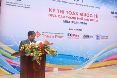 Hơn 300 học sinh tham dự kì thi Toán quốc tế