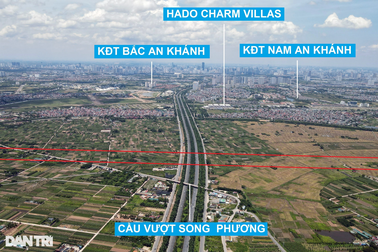 Lộ diện một loạt siêu dự án bất động sản "đón đầu" Vành đai 4