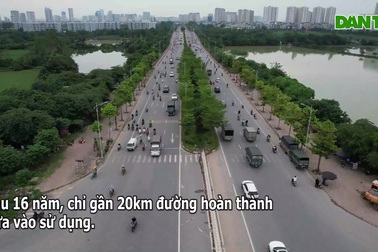 Đường trục phía Nam Hà Nội sau 16 năm chưa hoàn thành