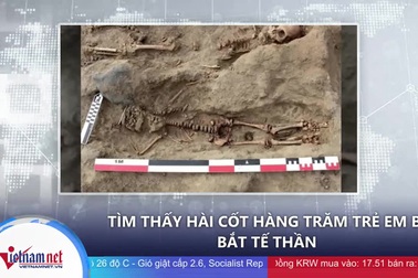 Tìm thấy hài cốt của 250 trẻ em bị hi sinh làm vật hiến tế