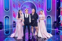 Ngọc Sơn cười không ngớt trước màn "tranh chồng" ở Người hát tình ca 2022