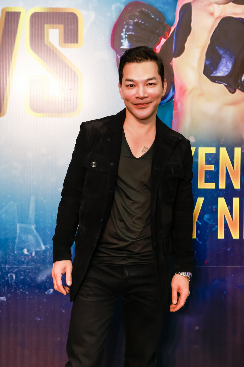 Dàn nghệ sĩ Việt cổ vũ nhiệt tình cho giải đấu Muay Thái - 3