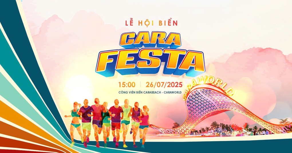 Sắp diễn ra sự kiện Cara Festa 2025 với loạt hoạt động hấp dẫn tại Cam Ranh - 1 Sắp diễn ra sự kiện Cara Festa 2025 với loạt hoạt động hấp dẫn tại Cam Ranh - 1