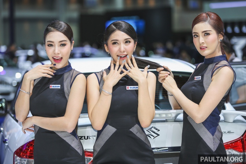 Những cô gái xinh đẹp của Triển lãm ô tô Bangkok 2017