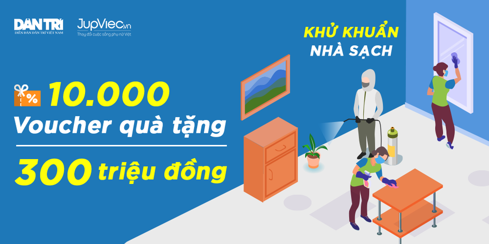 Minigame: Quà tặng 10.000 voucher dịch vụ phun khử khuẩn – Chuẩn nhà sạch - 1 Minigame: Quà tặng 10.000 voucher dịch vụ phun khử khuẩn – Chuẩn nhà sạch - 1