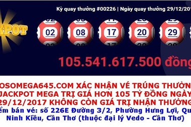 Độc đắc Vietlott hơn 131 tỷ không người nhận: Tiền đi về đâu