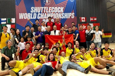 Việt Nam lần thứ 10 vô địch Đá cầu thế giới