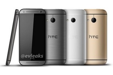 Rò rỉ ảnh thực tế nhiều màu sắc của HTC One M8 mini