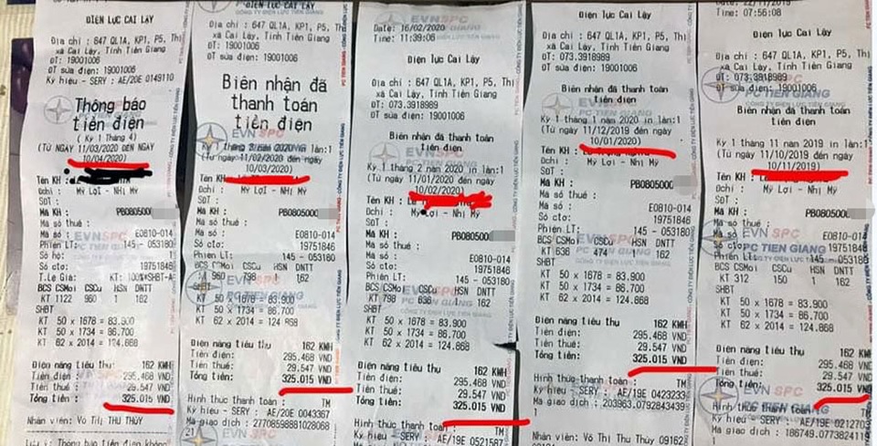 Sau ồn ào ghi nhầm, lại xuất hiện hoá đơn điện nhiều tháng liền giống nhau - 2 Sau ồn ào ghi nhầm, lại xuất hiện hoá đơn điện nhiều tháng liền giống nhau - 2