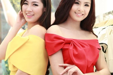 Hoa hậu Ngọc Hân khoe sắc bên Á hậu Tú Anh