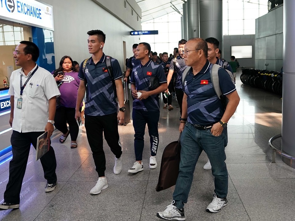 U22 Việt Nam đổ bộ Philippines, sẵn sàng “săn vàng” SEA Games 30 - 1 U22 Việt Nam đổ bộ Philippines, sẵn sàng “săn vàng” SEA Games 30 - 1