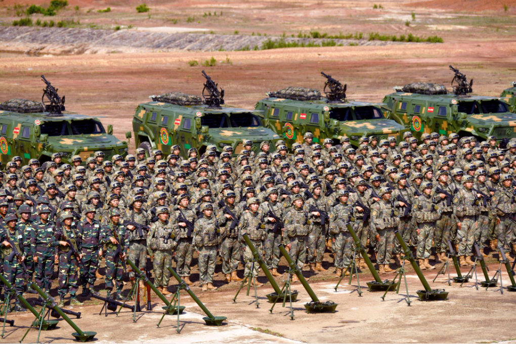 Trung Quốc, Lào diễn tập quân sự chung - 1 Trung Quốc, Lào diễn tập quân sự chung - 1