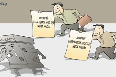 "Tham quan, học tập" hay đi tiêu tiền "chùa"?