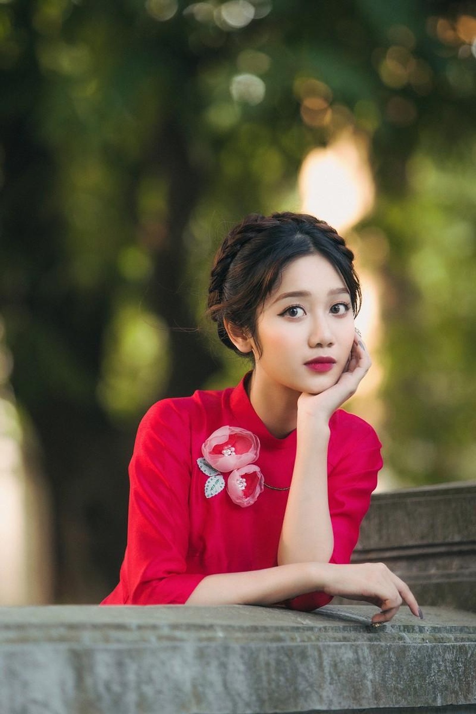 “Thiên thần ảnh thẻ” Lào Cai xinh xắn ngóng Xuân sang - 4 “Thiên thần ảnh thẻ” Lào Cai xinh xắn ngóng Xuân sang - 4