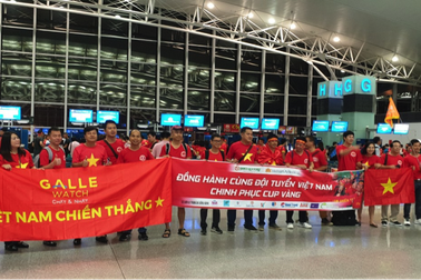 Galle Watch đồng hành cùng đội tuyển bóng đá Việt Nam trên hành trình chinh phục đỉnh cao