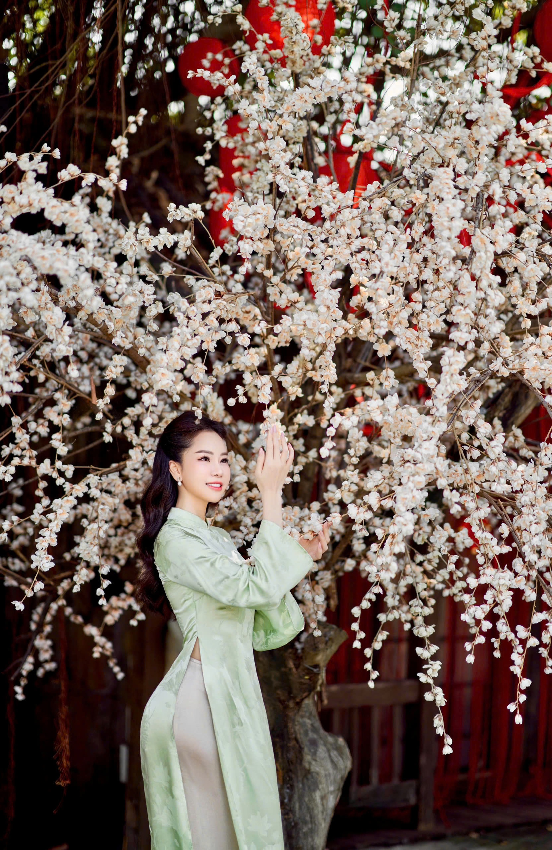 Tết ý nghĩa bên gia đình của Đào Lan Phương - con dâu tỷ phú Hoàng Kiều - 10 Tết ý nghĩa bên gia đình của Đào Lan Phương - con dâu tỷ phú Hoàng Kiều - 10