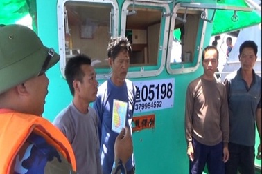 Xử lý, xua đuổi 6 tàu Trung Quốc vi phạm lãnh hải Việt Nam