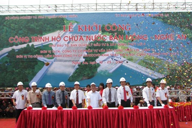 Khởi công công trình đại thủy nông lớn nhất Bắc miền Trung