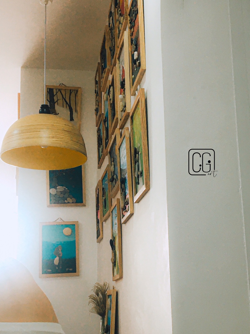 Mê mẩn với những bức tranh được vẽ bằng sỏi của cô nàng 9x Hà thành - 11 Mê mẩn với những bức tranh được vẽ bằng sỏi của cô nàng 9x Hà thành - 11