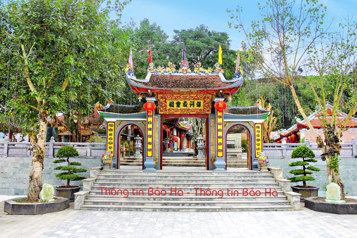 Lào Cai mở cửa lại đền Bảo Hà từ ngày 6/3 - 1 Lào Cai mở cửa lại đền Bảo Hà từ ngày 6/3 - 1