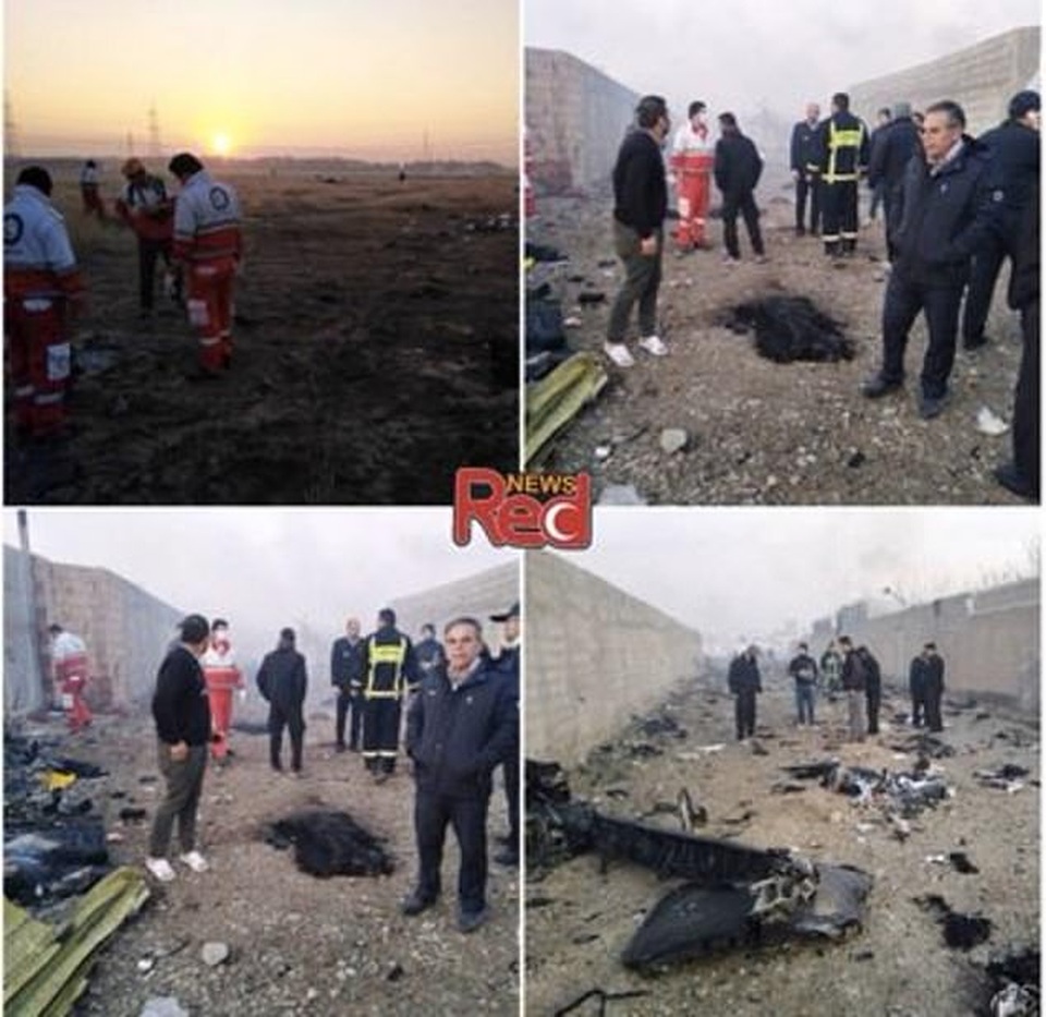 Rơi máy bay ở Iran, toàn bộ 176 người thiệt mạng - 1 Rơi máy bay ở Iran, toàn bộ 176 người thiệt mạng - 1