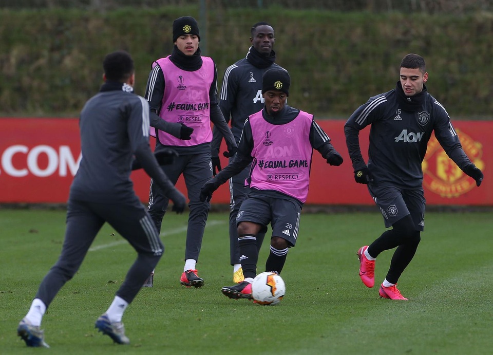 Các cầu thủ Man Utd tự tin chuẩn bị tiếp đón Club Brugge - 13 Các cầu thủ Man Utd tự tin chuẩn bị tiếp đón Club Brugge - 13