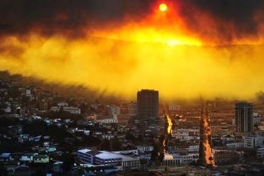 Kinh hoàng biển lửa thiêu rụi 500 căn nhà tại Chile