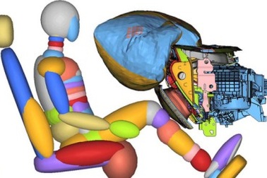 Ford giới thiệu công nghệ túi khí bảo vệ đầu gối mới